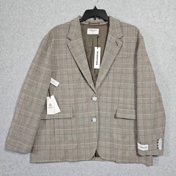 Aritzia Babaton Vogue Oversized Blazer in Walker Sport Jacket Size XL - Picture 1 of 15